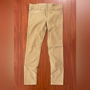 American Eagle Outfitters Tan Stretch Corduroy Pants